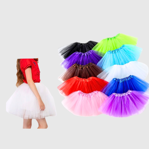 Saia de Tule Lisa infantil / PT9868